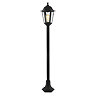 Revive Outdoor Black 6-Panel Tall Post Lantern Large Image