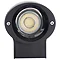 Revive Outdoor Black Ridged Up & Down Wall Light  Standard Large Image