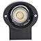 Revive Outdoor Black Ridged Up & Down Wall Light Standard Large Image