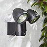 Ellis & Co Outdoor Black Security Sensor Wall Light