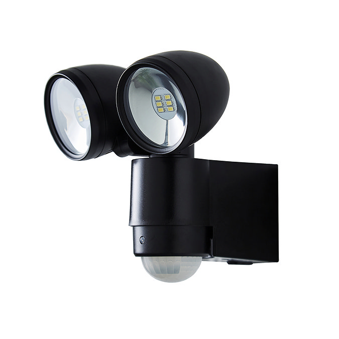 Ellis & Co Outdoor Black Security Sensor Wall Light