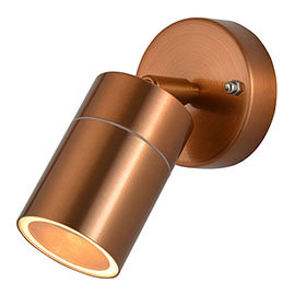 Revive Outdoor Copper Adjustable Wall Light Medium Image