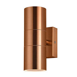 Revive Outdoor Copper Up & Down Wall Light Medium Image