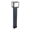 Revive Outdoor Cube Dark Grey Bollard Light Large Image