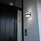 Revive Outdoor Cube Dark Grey Wall Light  Feature Large Image