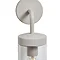 Revive Outdoor Dove Grey Curved Arm Wall Light Profile Large Image