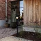 Revive Outdoor Matt Black LED Bollard Lantern Feature Large Image