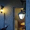 Revive Outdoor Matt Black LED Down Lantern  Profile Large Image