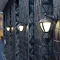 Revive Outdoor Matt Black LED Down Lantern Feature Large Image
