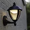 Revive Outdoor Matt Black LED Up Lantern  Profile Large Image