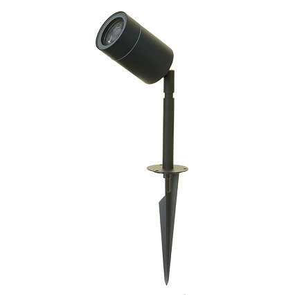 Revive Outdoor Modern Black Spike Light Large Image