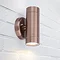 Revive Outdoor Modern Copper Up & Down Wall Light Large Image