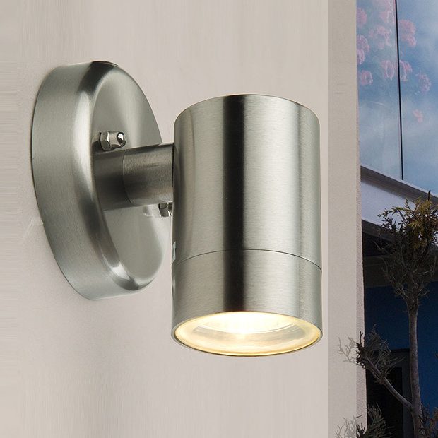 Revive Outdoor Modern Stainless Steel Wall Down Light