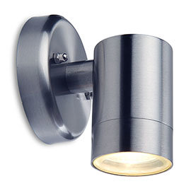 Revive Outdoor Modern Stainless Steel Wall Down Light Medium Image