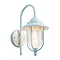 Revive Outdoor Pale Blue Fishermans Lantern Wall Light Large Image