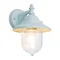 Revive Outdoor Pale Blue Mini Fishermans Lantern Wall Light Large Image