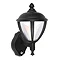Revive Outdoor PIR Matt Black LED Up Lantern Large Image