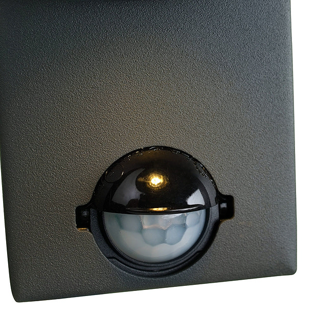 Revive Outdoor PIR Modern Black Up & Down Wall Light  Profile Large Image