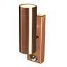 Revive Outdoor PIR Modern Copper Up & Down Wall Light  Feature Large Image