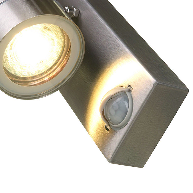 Revive Outdoor PIR Modern Stainless Steel Wall Down Light  Profile Large Image
