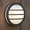 Revive Outdoor Round Grill Dark Grey Bulkhead & Ceiling Light  Standard Large Image