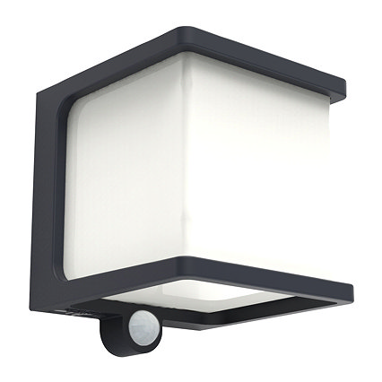 Revive Outdoor Solar PIR Wall Light (W110 x L129 x H110mm) Large Image