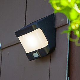 Revive Outdoor Solar PIR Wall Light (W118 x L125 x H69mm) Medium Image