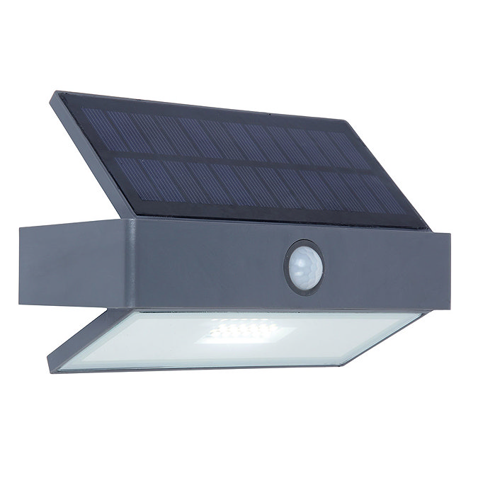 Revive Outdoor Solar PIR Wall Light (W176 x L74 x H109mm) Large Image
