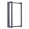 Revive Outdoor Square Anthracite Wall Light Large Image