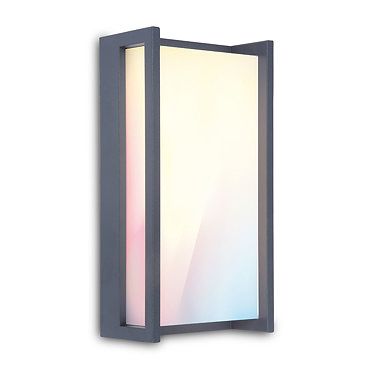 Revive Outdoor Square Dark Grey Wall Light  Profile Large Image