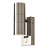 Ellis & Co Outdoor Stainless Steel Up & Down Sensor Light IP65