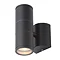 Revive Outdoor Steel Black Up & Down Wall Light Large Image