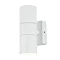 Revive Outdoor Textured White Up & Down Wall Light Large Image