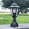 Revive Outdoor Traditional Black Pedestal Lantern  Profile Large Image