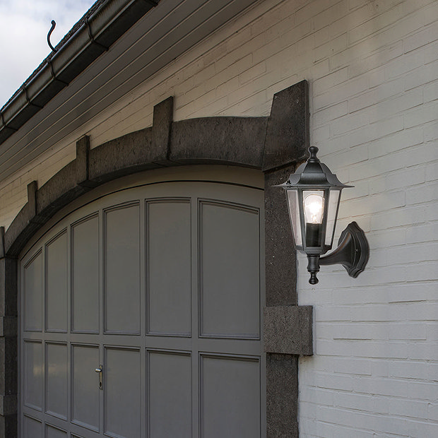 Revive Outdoor Traditional Black Up Lantern  Profile Large Image