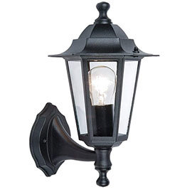 Revive Outdoor Traditional Black Up Lantern Medium Image