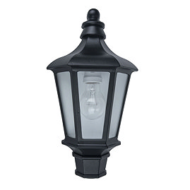 Ellis & Co Outdoor Traditional Black Wall Coach Lantern
