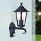 Revive Outdoor Traditional PIR Black Up Lantern Large Image