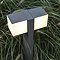 Revive Outdoor Twin Rotatable Dark Grey Bollard Light  Feature Large Image