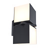 Revive Outdoor Twin Rotatable Dark Grey Wall Light  Profile Large Image