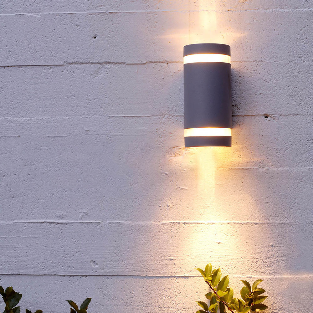 Dark grey deals outdoor lights