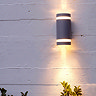 Revive Outdoor Up & Down Dark Grey Wall Light  Feature Large Image