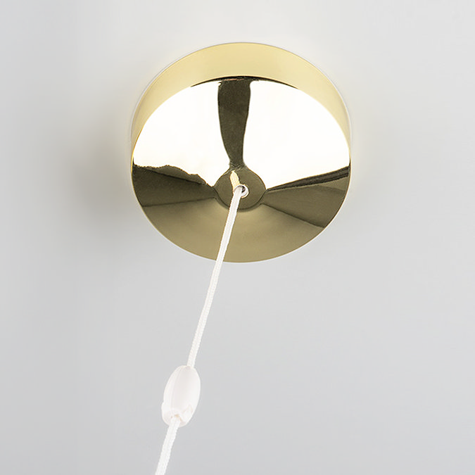 Revive Polished Brass Light Pull Cord