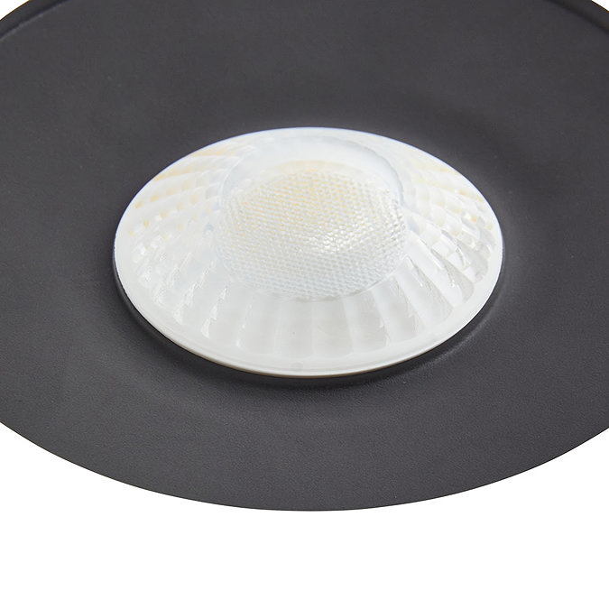 Revive Satin Black IP65 LED Fire-Rated Fixed Downlight  Feature Large Image
