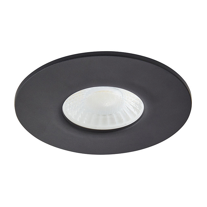 Ellis & Co Satin Black IP65 LED Fire-Rated Fixed Downlight