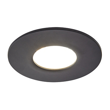 Revive Satin Black IP65 LED Fire-Rated Fixed Downlight  Profile Large Image