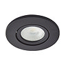 Revive Satin Black IP65 LED Fire-Rated Tiltable Downlight  Profile Large Image