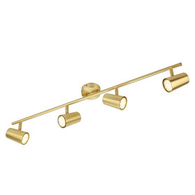 Revive Satin Brass 4 Light Bar Spotlight Large Image