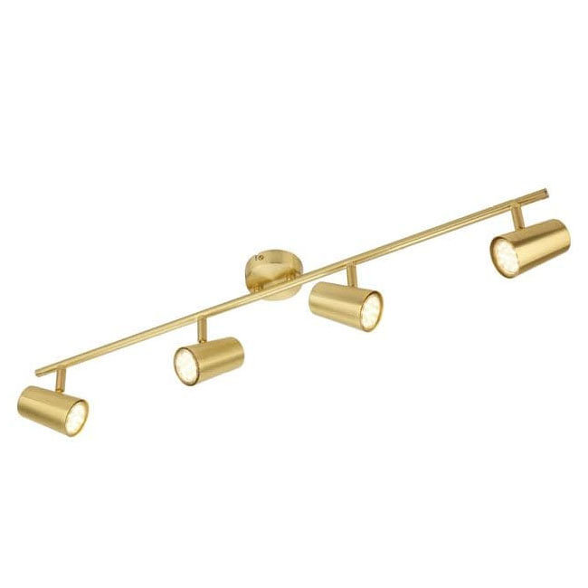 Revive Satin Brass 4 Light Bar Spotlight