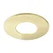 Revive Satin Brass IP65 LED Fire-Rated Fixed Downlight Large Image